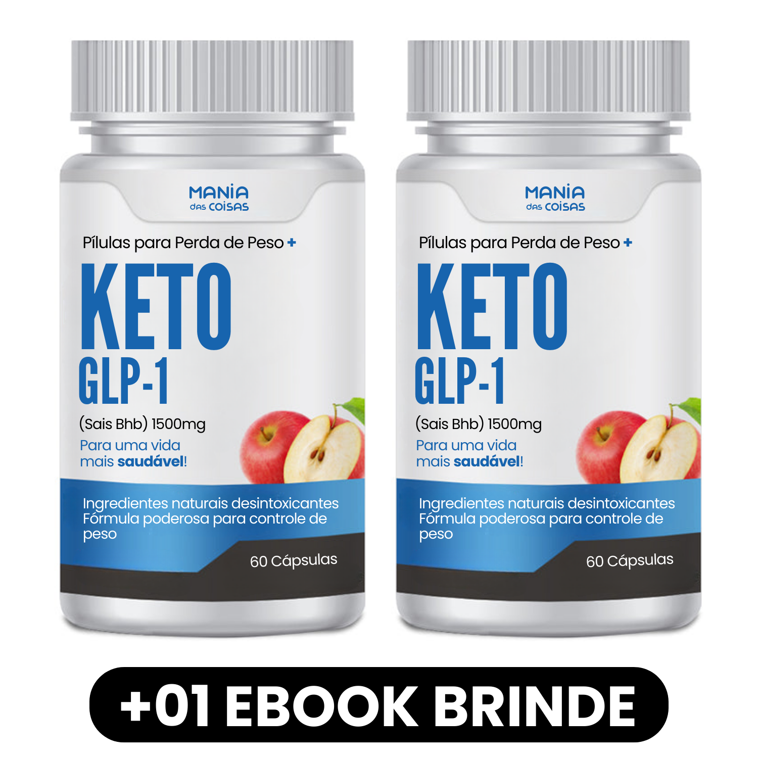 KETO - Pílulas para Perda de Peso