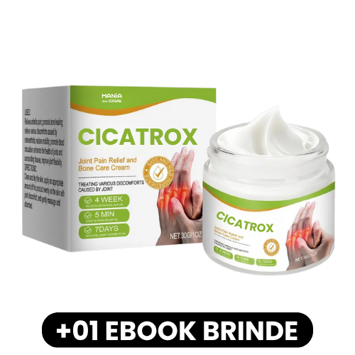 CICATROX - Creme para Alívio da Artrite e Cicatrização Óssea