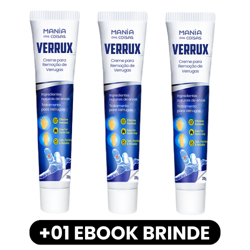 VERRUX - Creme para Remoção de Verrugas