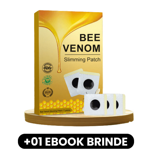 BEE VENOM - Adesivo de Emagrecimento - Mania das CoisasBEE VENOM - Adesivo de EmagrecimentoMania das Coisas