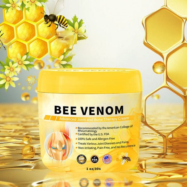 Bee Venom - Creme para Doenças Ortopédicas - Mania das CoisasBee Venom - Creme para Doenças OrtopédicasMania das Coisas