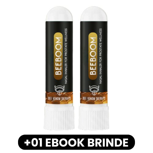 BeeBoom - Inalador Nasal para Bem - Estar da Próstata - Mania das CoisasBeeBoom - Inalador Nasal para Bem - Estar da PróstataMania das Coisas