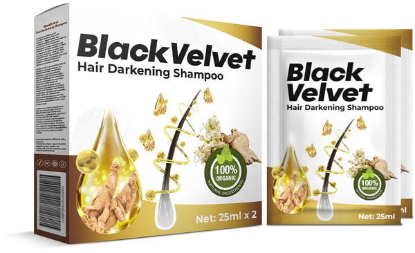 BlackVelvet - Shampoo para Escurecimento Capilar - Mania das CoisasBlackVelvet - Shampoo para Escurecimento CapilarMania das Coisas