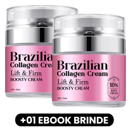 Brazilian - Creme Corporal Lifting de Colágeno - Mania das CoisasBrazilian - Creme Corporal Lifting de ColágenoMania das Coisas