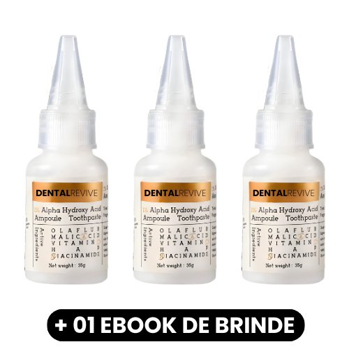 Dental Revive - Ampola de Ácido Alfa Hidroxi - Mania das CoisasDental Revive - Ampola de Ácido Alfa HidroxiMania das Coisas