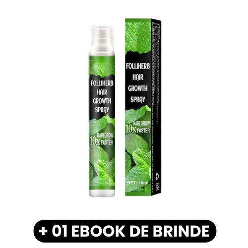 FolliHerb - Spray de Crescimento Capilar - Mania das CoisasFolliHerb - Spray de Crescimento CapilarMania das Coisas