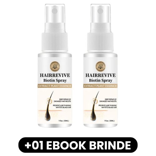 HairRevive - Spray de Biotina - Mania das CoisasHairRevive - Spray de BiotinaMania das Coisas