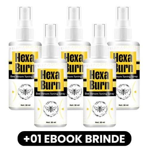 HexaBurn - Spray Tonificante - Mania das CoisasHexaBurn - Spray TonificanteMania das Coisas