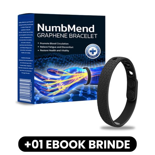 NumbMend - Pulseira de Grafeno - Mania das CoisasNumbMend - Pulseira de GrafenoMania das Coisas