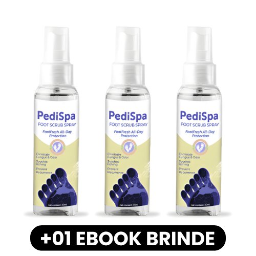 PediSpa - Spray Peeling para Pés - Mania das CoisasPediSpa - Spray Peeling para PésMania das Coisas