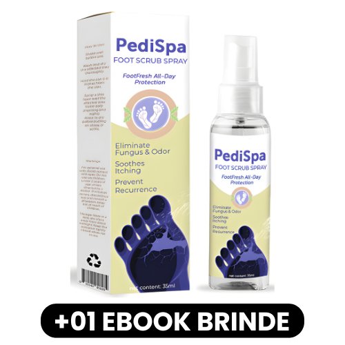 PediSpa - Spray Peeling para Pés - Mania das CoisasPediSpa - Spray Peeling para PésMania das Coisas