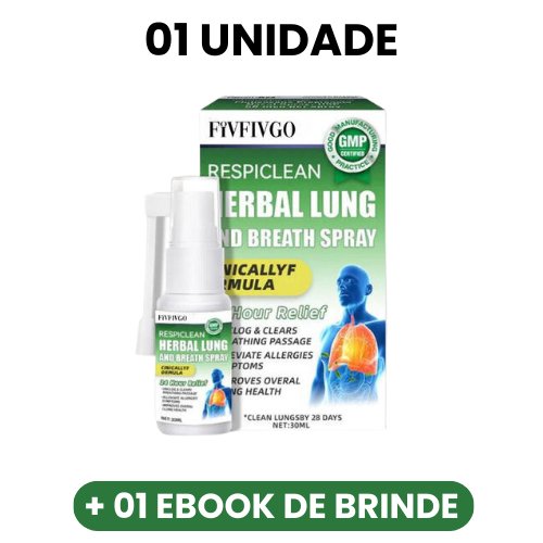 RespiraDetox - Spray de Limpeza Pulmonar - Mania das CoisasRespiraDetox - Spray de Limpeza PulmonarMania das Coisas