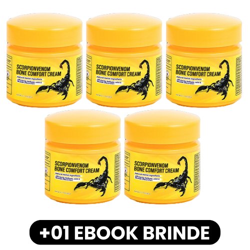 ScorpionVenom - Creme para o Conforto Ósseo - Mania das CoisasScorpionVenom - Creme para o Conforto ÓsseoMania das Coisas