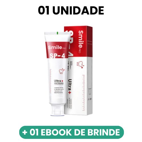 SmilePro™ - Creme Dental Branqueador Probiotico - V2 - Mania das CoisasSmilePro™ - Creme Dental Branqueador Probiotico - V2Mania das Coisas